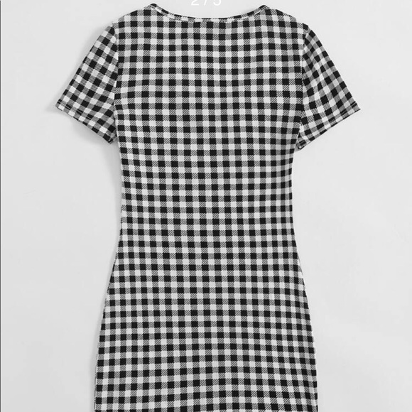 Shein Gingham Dress - Picture 1 of 2